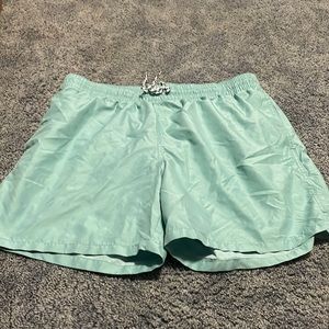 Mens swim trunks- worn once